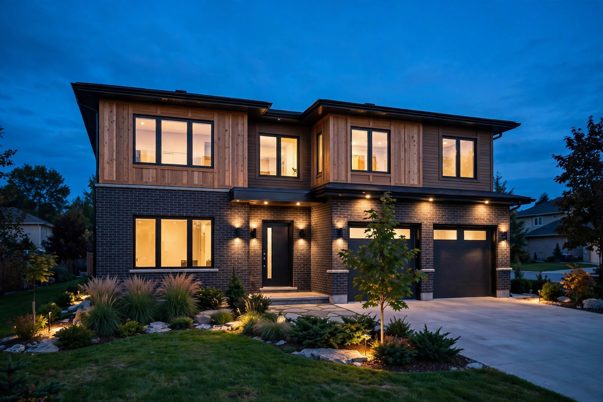 Home exterior after renovation